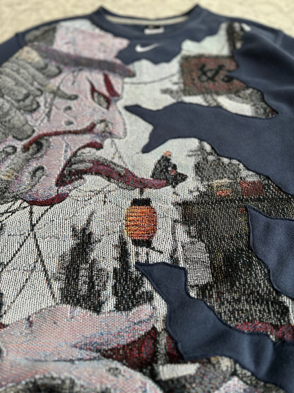 Amegakure Nagato Navy Crewneck