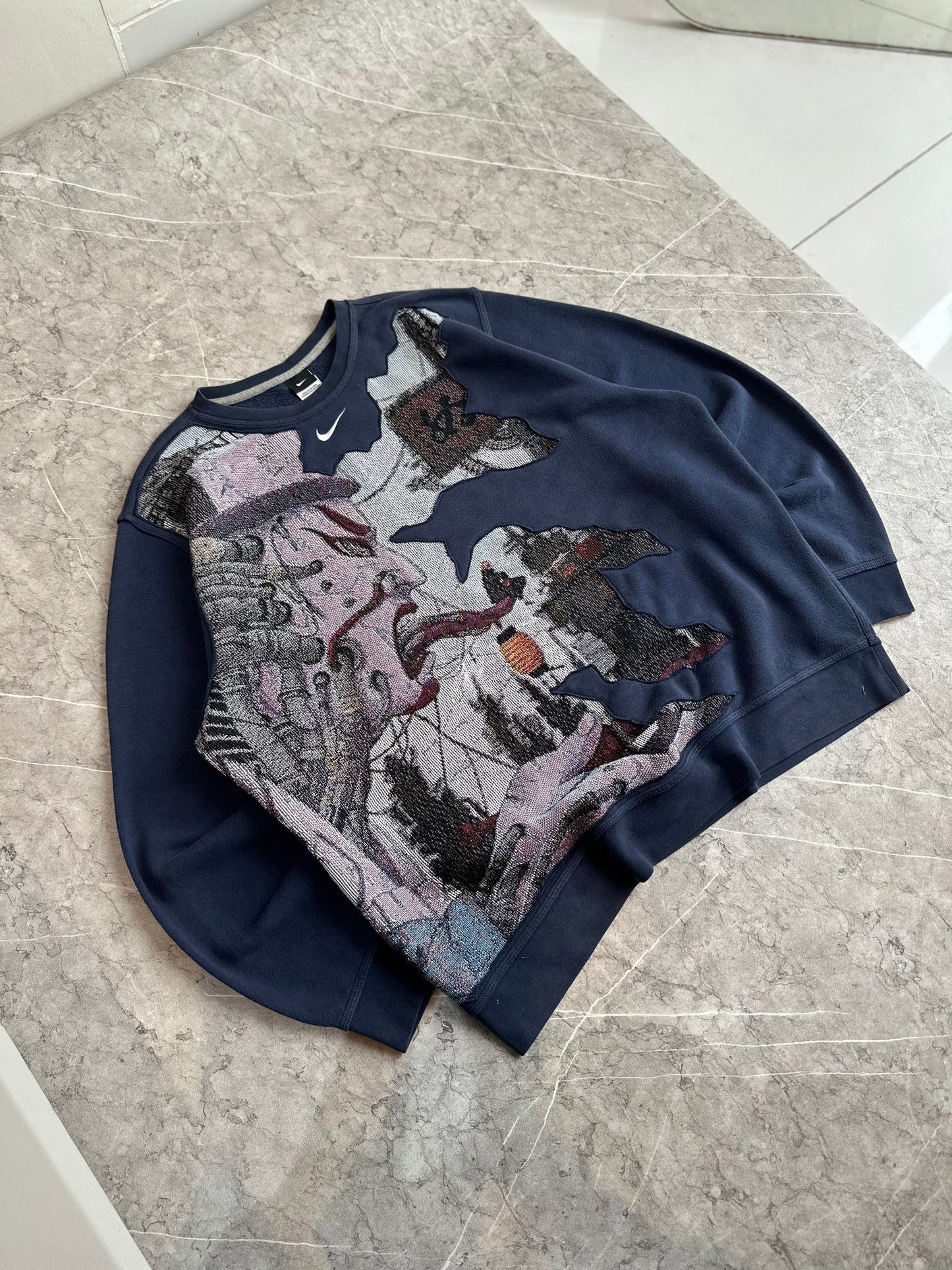 Amegakure Nagato Navy Crewneck
