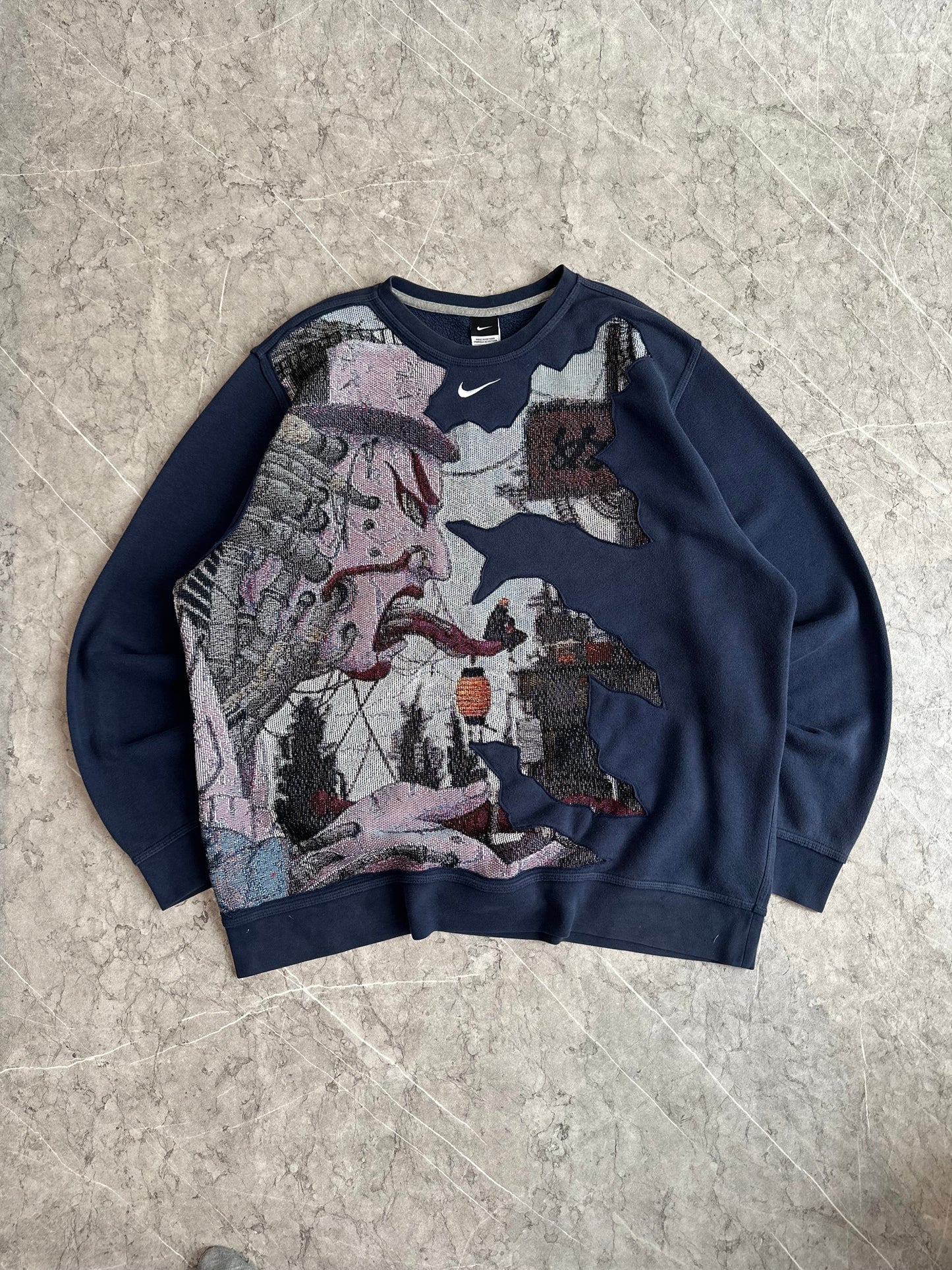 Amegakure Nagato Navy Crewneck